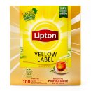 Lipton Yellow Label Flavoured Black Tea, Pack of 100