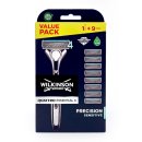 Wilkinson Quattro Essential 4 Precision Sensitive razor + 8 replacement blades