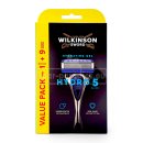 Wilkinson Hydro 5 Hydrating Gel shaver + 8 replacement...