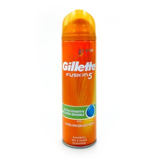 Gillette Rasiergel Fusion 5 Ultra Sensitive, 200 ml