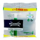 Wilkinson Extra Essential 2 Sensitive Einwegrasierer, 7er...