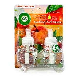 Air Wick Duftölflakon Sparkling Peach Sunrise Duo-Pack, 2x 19 ml