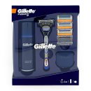 Gillette Fusion 5 Geschenkset mit Rasierer und Halter + 3...