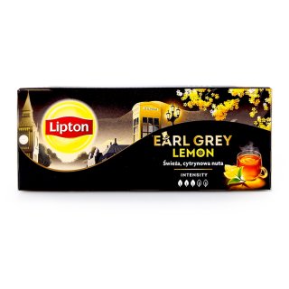 Lipton Earl Grey Lemon, pack of 25