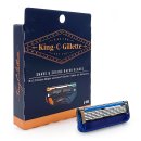 Gillette King C. Fusion 5 Rasierklingen, 6er Pack