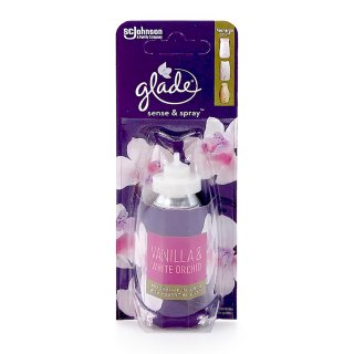 Glade sense & spray refill Vanilla & White Orchid, 18 ml