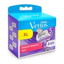 Gillette Venus Deluxe Smooth Swirl Rasierklingen, 6er Pack
