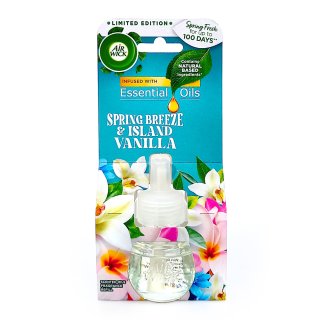 Air Wick plug-in refill Spring Breeze & Island Vanilla, 19 ml
