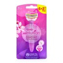 Wilkinson Xtreme 3 Comfort Cherry Blossom disposable razor, pack of 8